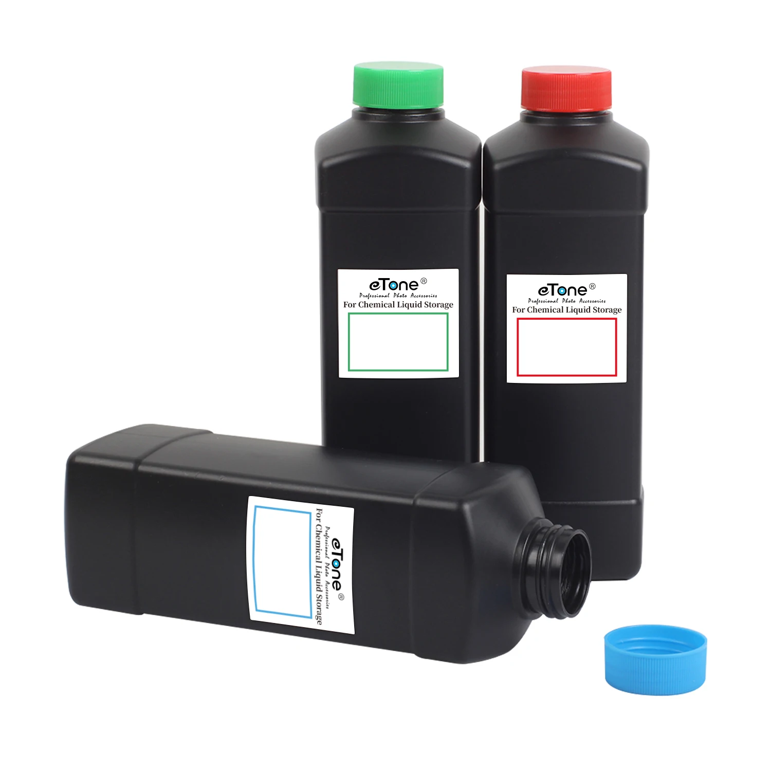 eTone 1000ml Negatives Film Developer Storage Bottles Chemical Liquid Container Darkroom 135 120 4x5 Film Developing Supplies