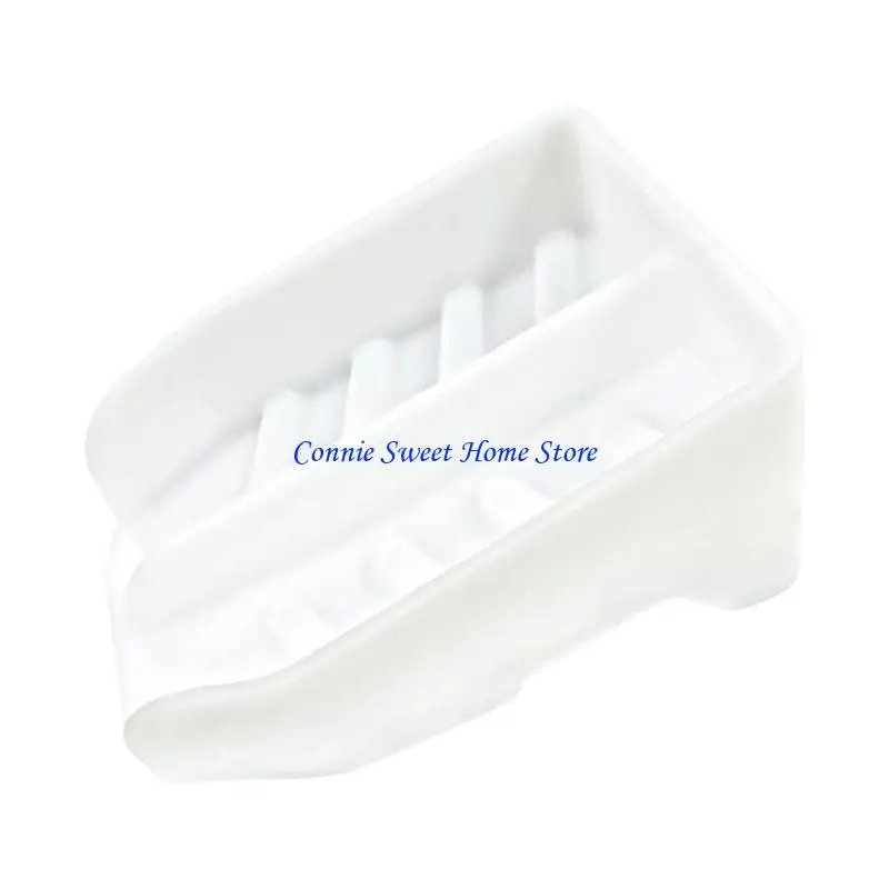 LXAF Kitchen Sink Raised Soap Holder With Drain Spout Cleaning Tool Storage Rack Efficient Drying Silicone Dish Sponge Holder