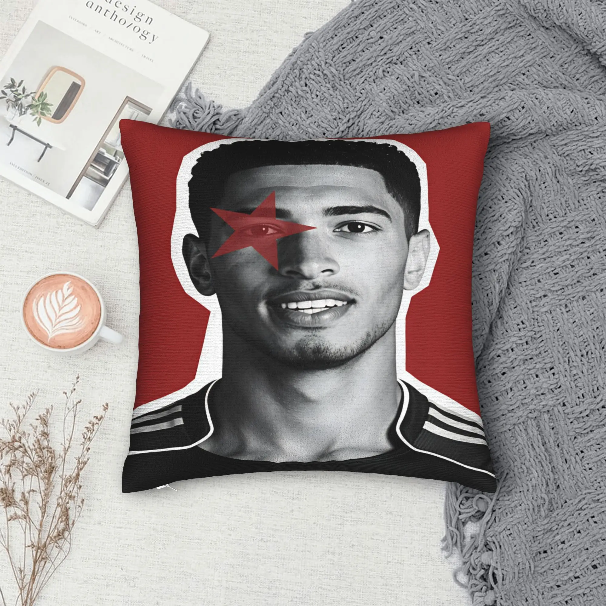 Pillow Cover Bellinghams England Football  Morden Pillow Case For Wedding Party Home Decor Pillowcases
