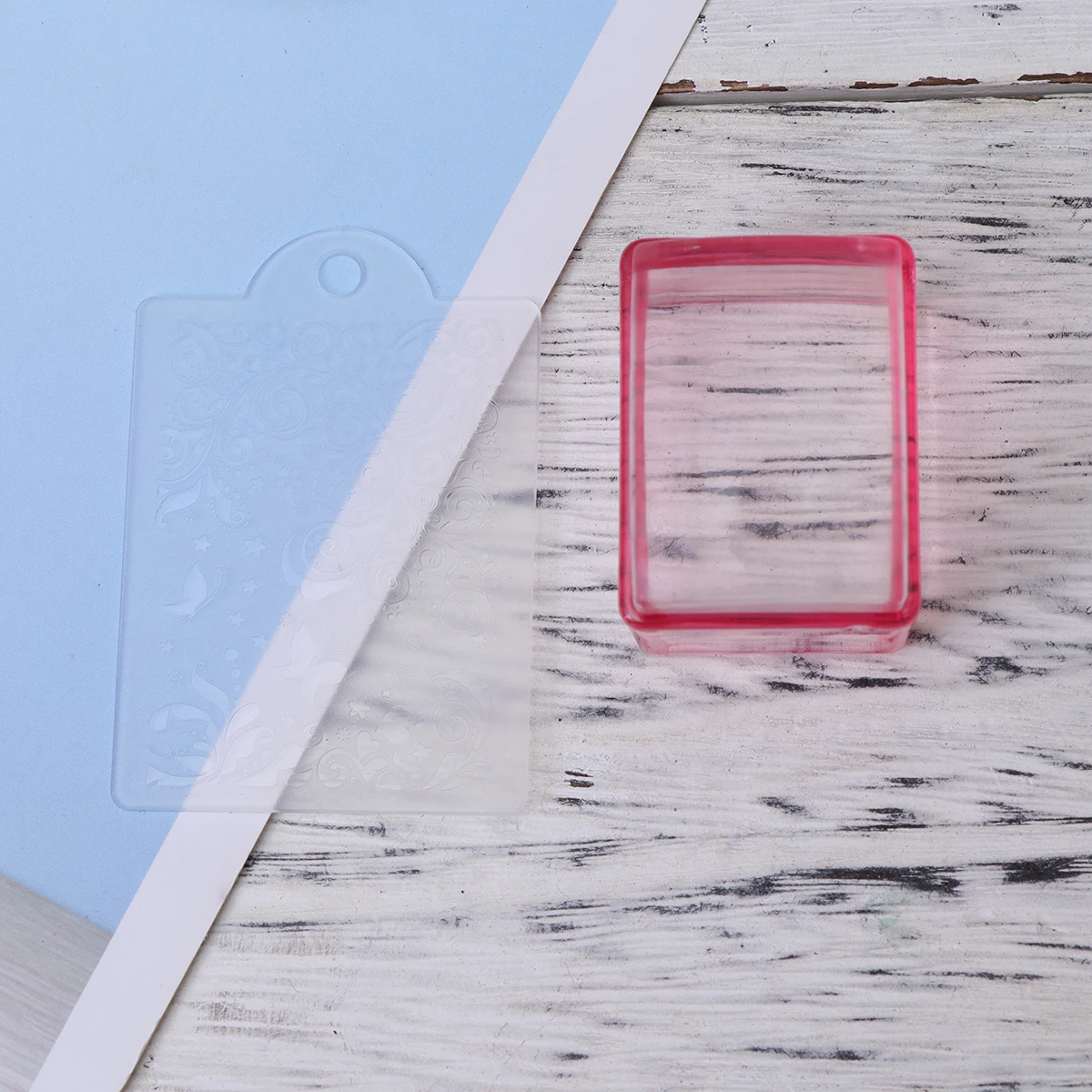 실리콘 네일 스탬퍼 클리어 프리미엄 엘라스틱 스크래핑 도구 DIY 매니큐어 아트 스탬프 키트 내추럴 룩 네일