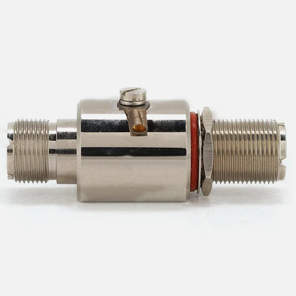 

UHF Signal Line Arrestor Protector Arrester Nickel-plated Brass Surge