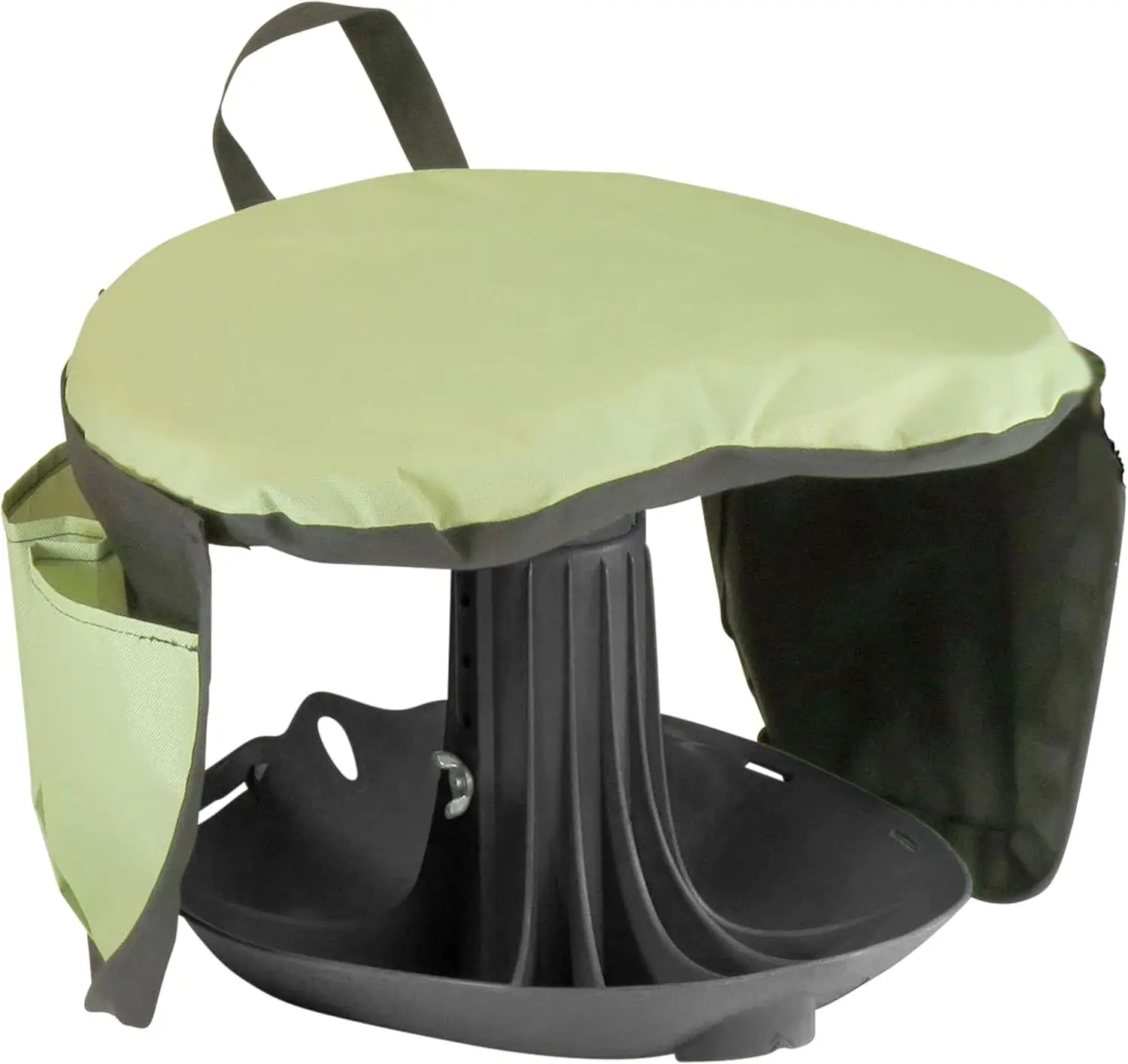 

Premium Garden Rocker with Cushion, Cover & Pockets | Work Seat Stool for Weeding Planting Tools