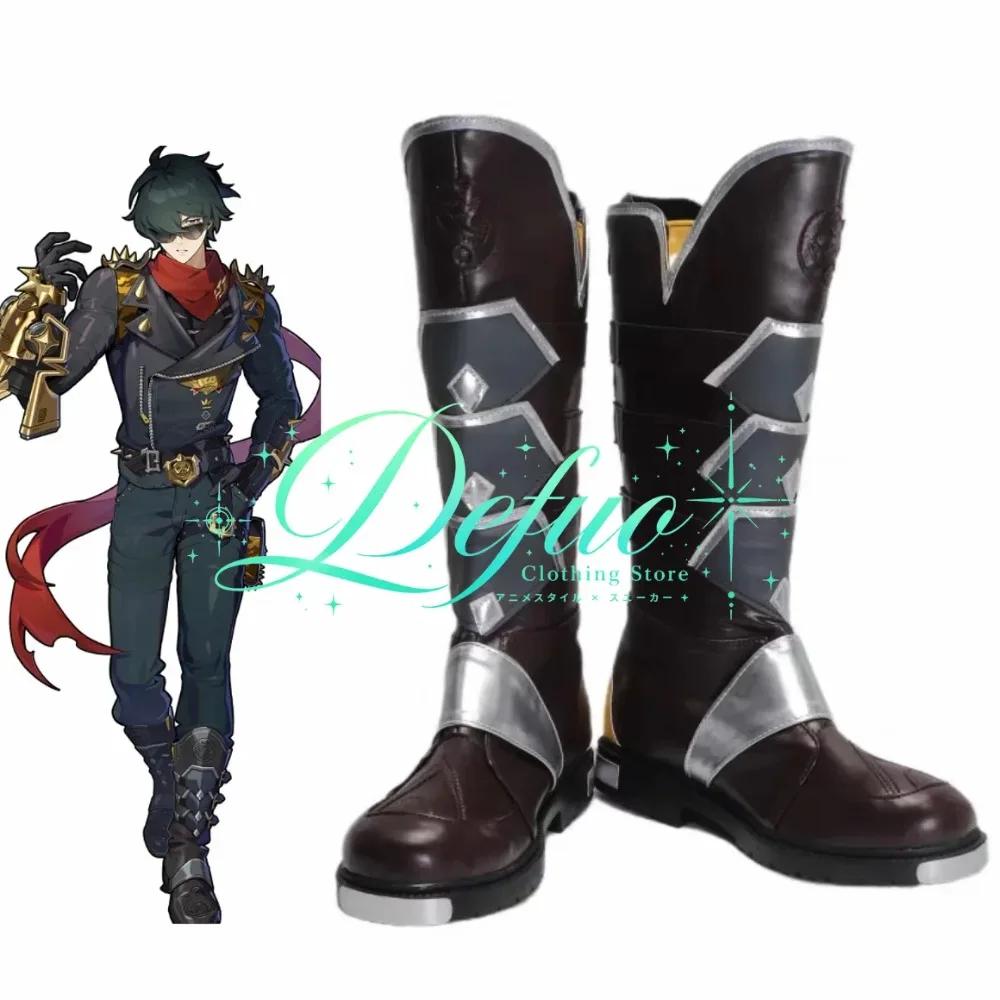 Anime Characters Cosplay Boots Game Costume Shoes for Halloween Theme Party and Photo Shoot