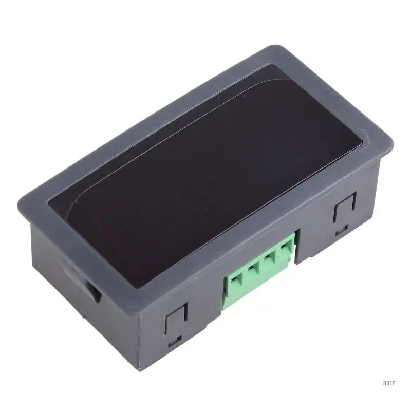 Digital LED Counter Panel Meter 5 Digit Panel Counter Meter Plus Counter Panel Totalizer 0-9999 Compact for Factory