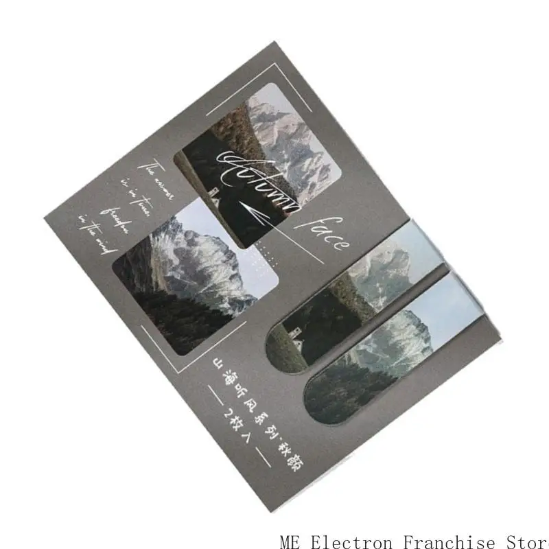 T5EA Chinoiserie закладки магнитная страница маркер литературно -рисунок маркеры