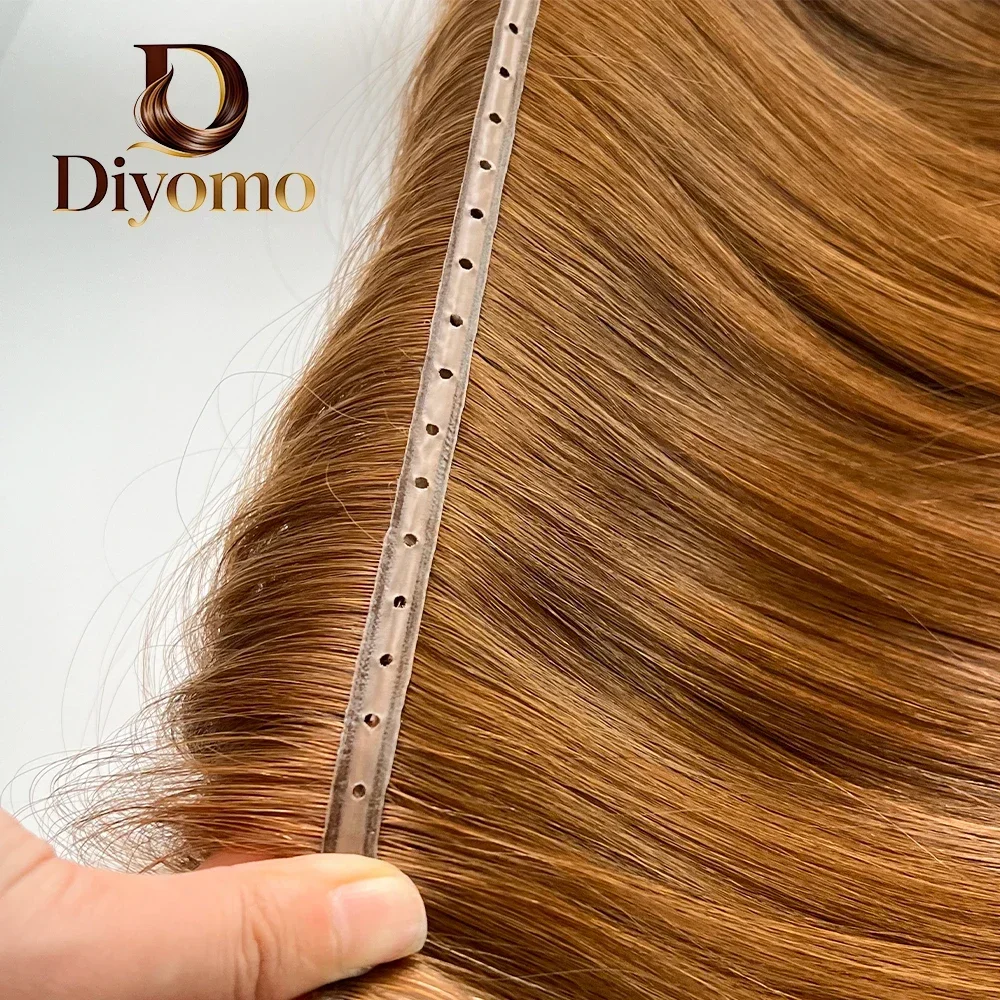 diyomo-butterfly-weft-hair-extensions-pu-hole-weft-double-sided-genius-weft-bundles-hand-tied-weft-invisible-weave-for-women