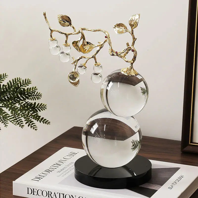 Simple And Transparent Gourd Ornaments, Home Decor, High-end Sense, Living Room, Wine Cabinet, Study, Office, Artistic Soft