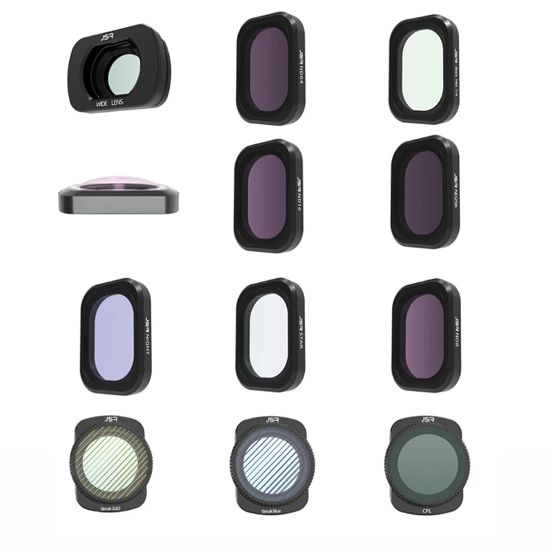 

Lens Filters For DJI OSMO POCKET 3 UV CPL Neutral Density ND8 16 32 64 Filters Night/Black Mist Magnetic Camera Accessories Set