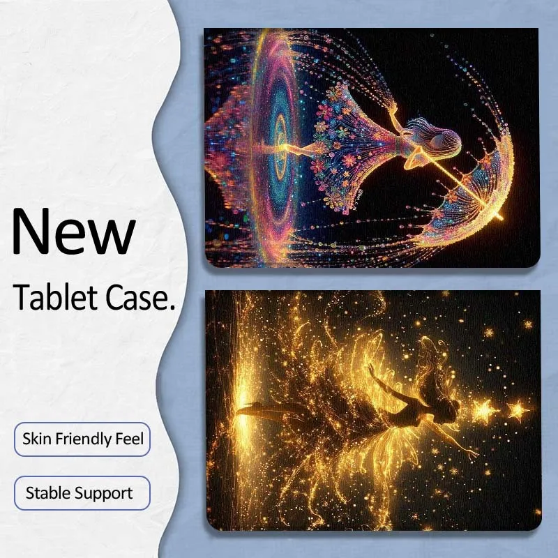 

Shining Starry Luminous Dance For Xiaoxin Lenovo Tab P12 Extreme Legion Y900 Idea Pro GT 12.1 2025 Foldable Tablet Case Gift