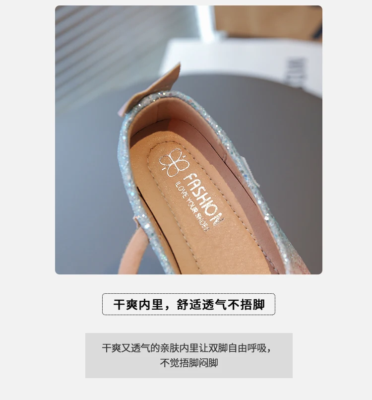2026 Fashion Elegant Soft Sole Anti-slippery Versatile Dress Leather Shoe for Party Autumn New Children Princess Shoes for Girls