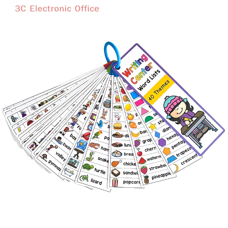 البطاقات التعليمية المفردات الإنجليزية للأطفال موسم الطقس الحيوان الكلمات اليومية وسائل تعليمية رياض الأطفال المدرسة الابتدائية التعلم