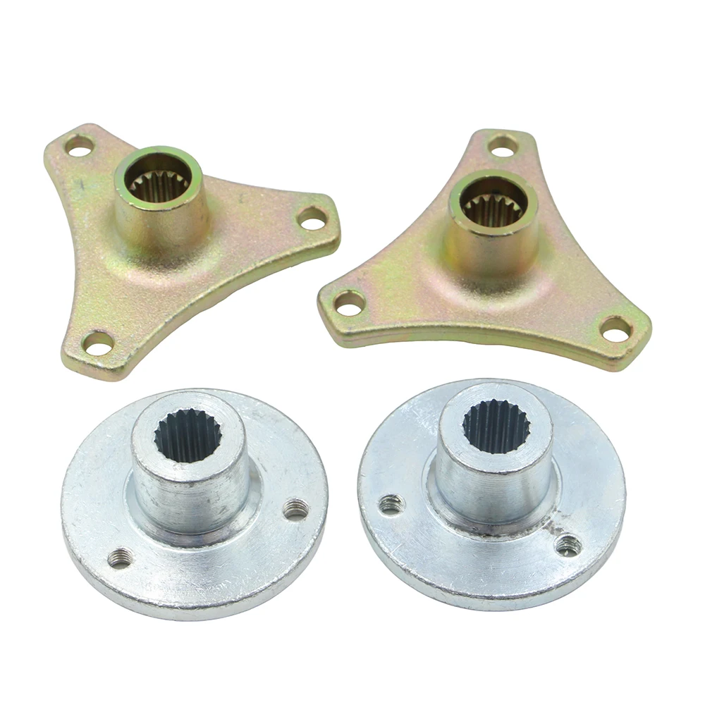 1 Pair 17T Rear Wheel Hub M8*3 Stud For Chinese 50cc 70cc 90cc 110cc 125cc Kids Mini ATV Go Kart Buggy Quad Bike Tricycle Parts