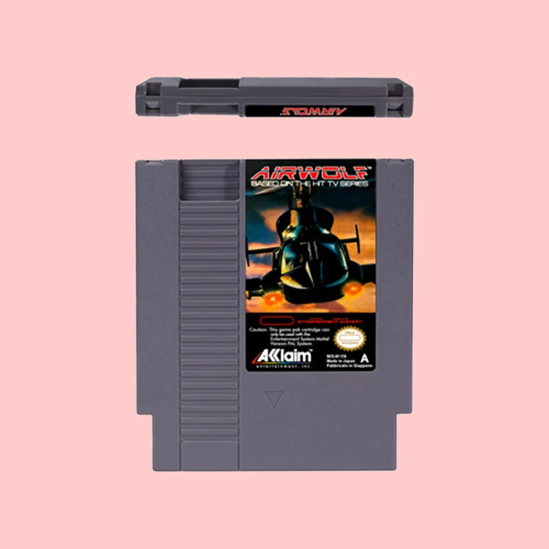 

For Airwolf 72 pins Game Cartridge for 8bit NES Video Game Console