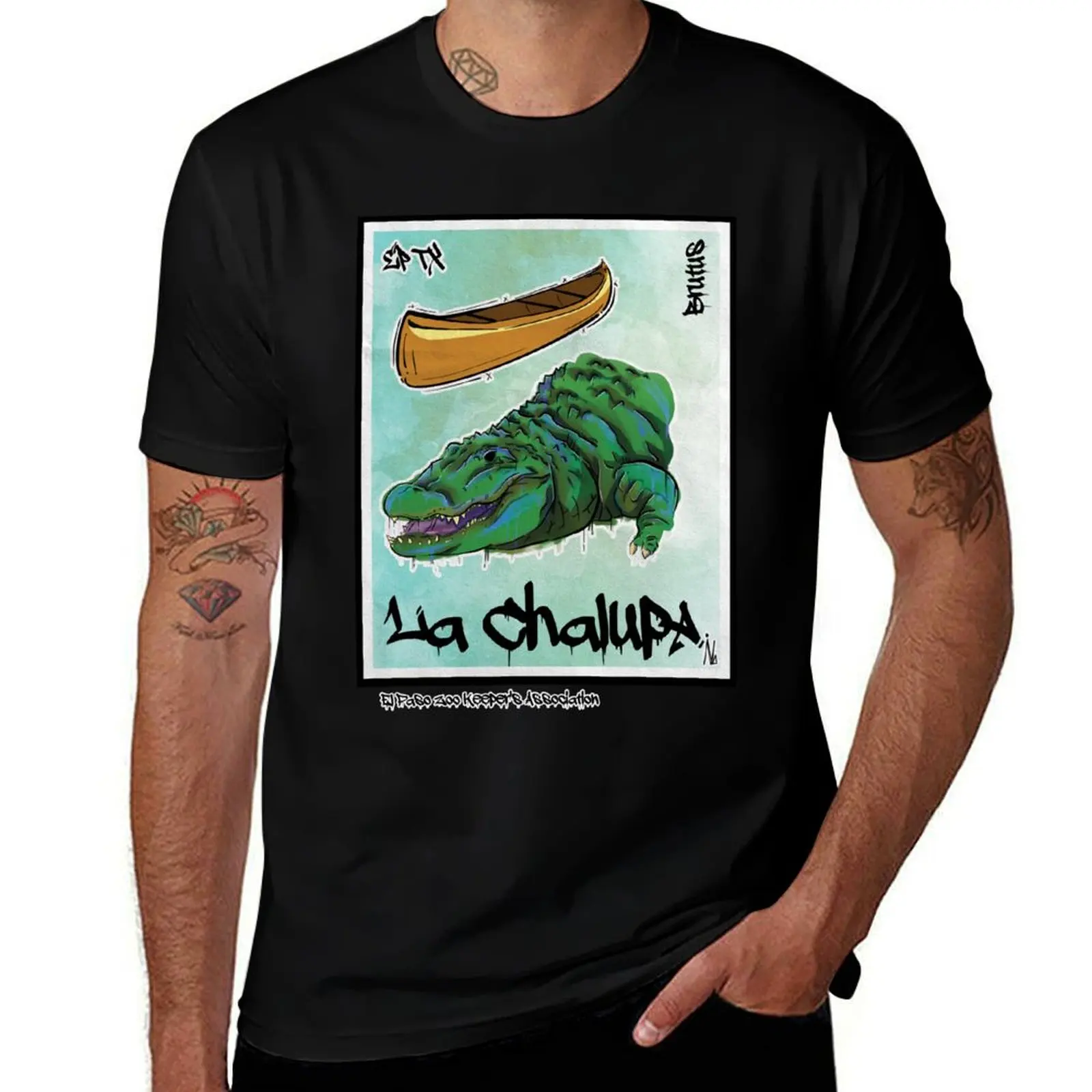 

La chalupa - The Canoe T-Shirt funny t shirts cotton t shirt custom print t shirt for man T-Shirt