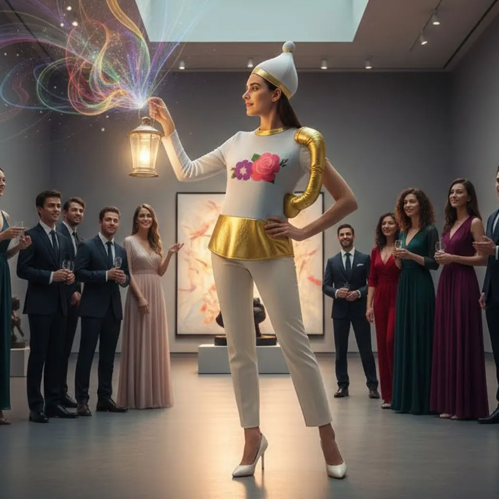 Halloween Three-Piece Party Costume Funny Candlelight Dinner Stage Wear