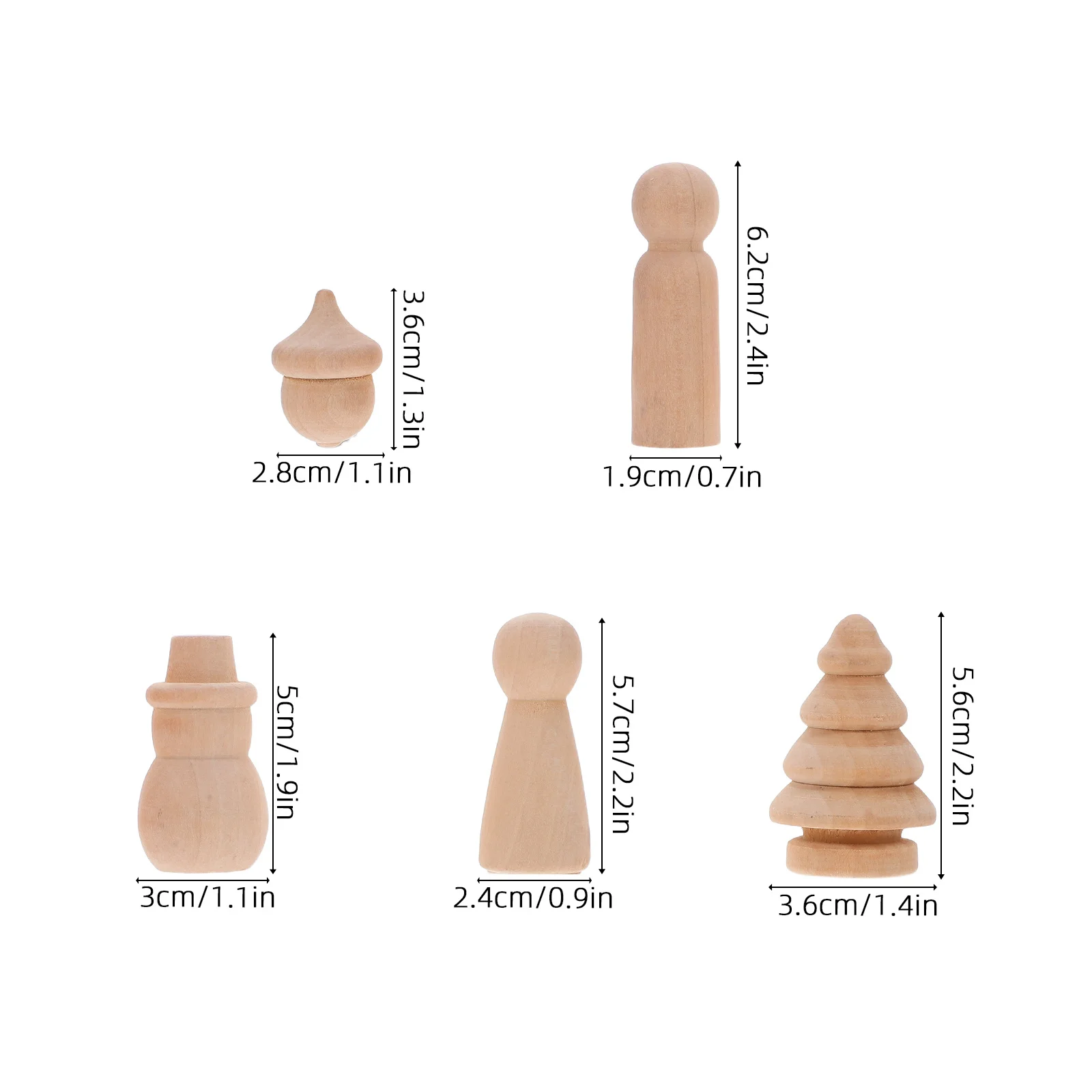 Christmas Puppet Wooden Handmade Decorative Ornaments Home Holiday Decoration Festive Santa Claus Nutcracker Seasonal Gift