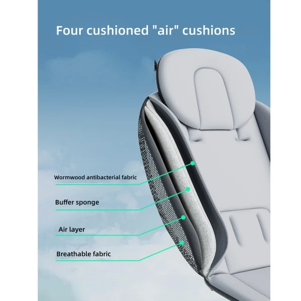 عربة أطفال M002E ذات مناظر طبيعية عالية يمكن الجلوس والاستلقاء عليها عربة أطفال محمولة قابلة للطي في اتجاهين