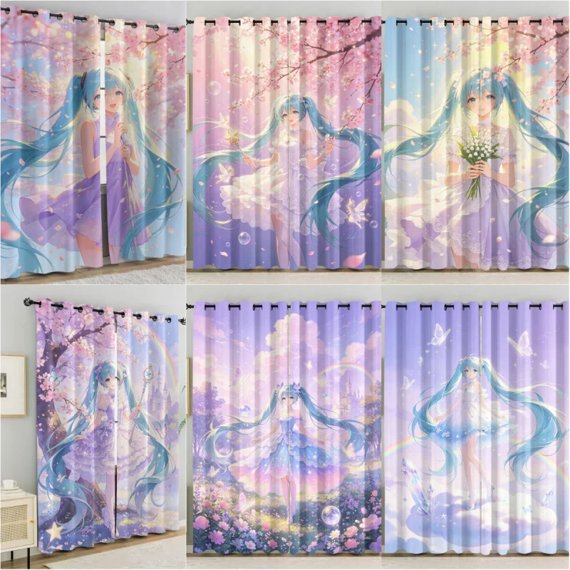 stunning-sakura-hatsune-miku-curtains-2-panels-85-light-blocking-printed-darkening-decoration-curtains-for-teens-bedroom-living