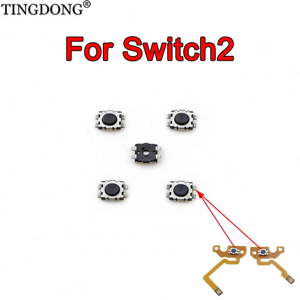 1-10PCS For Switch 2 Joy‑Con ZL ZR L R Shoulder Trigger Button, Left & Right Flexible Ribbon Cable Replacement Repair Parts