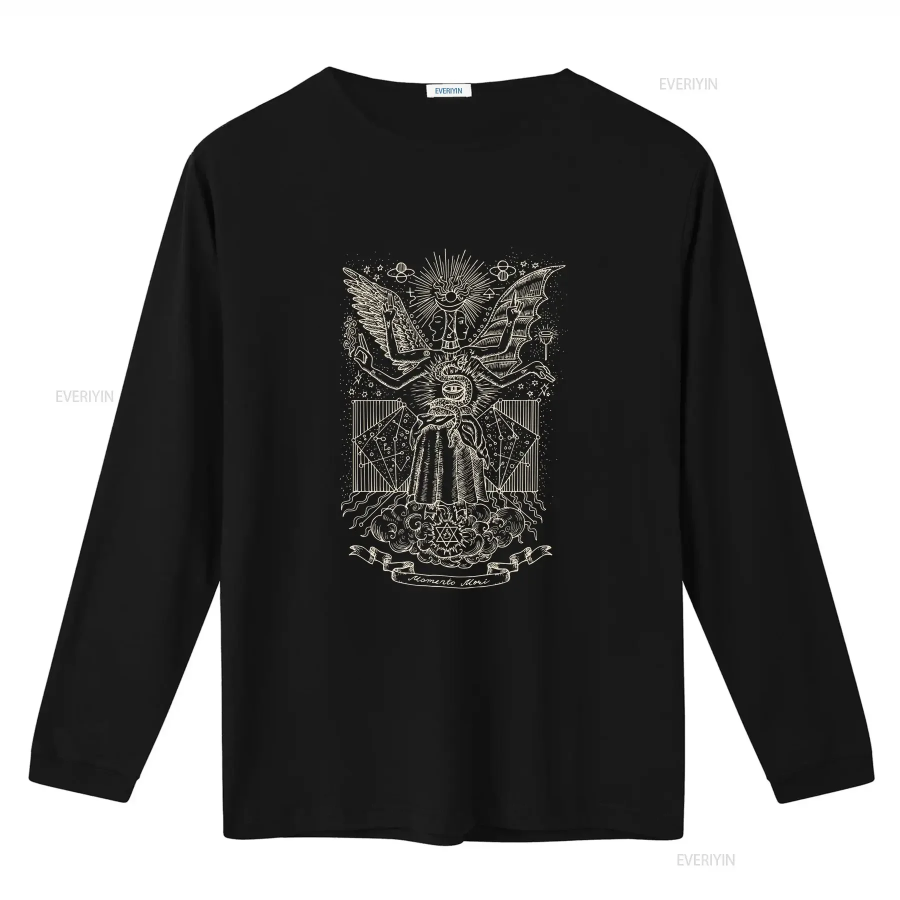 Fantasy Realm Mystic Art T shirt Magical Boho Style Perfect for Dreamers vintage Washed designer clothes Top For Everyday Wear view 3