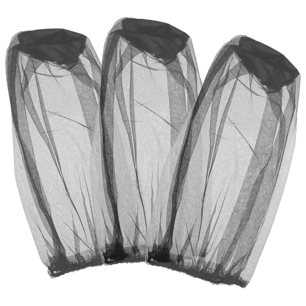 

3 Pcs Insect Hat Netting Material Barbecue Mesh Fishing Nets Car for Camping Home