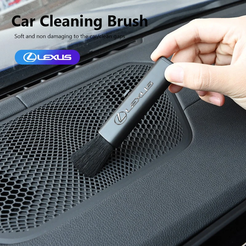 1 قطعة سيارة الداخلية كنس الغبار فرشاة ناعمة أدوات تنظيف لكزس F SPORT ES RX NX LS UX LM LX GX LC RZ IS CT GS RC HS SC TX L #1