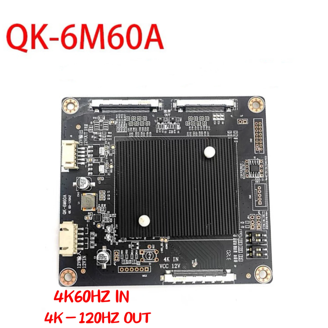 QK-6M70A QK-6M60A QK-6M60A Ingresso 4K 60Hz Scheda adattatore uscita 4K 120Hz adatta a tutte le marche di schermi LCD OLED LED 4K