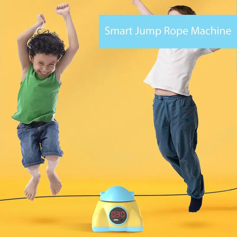 Jumping Rope With Counter Automatic Electric Rope Jump Machine Automatic Smart Skipping Rope With Counter For Kids Boys Girls