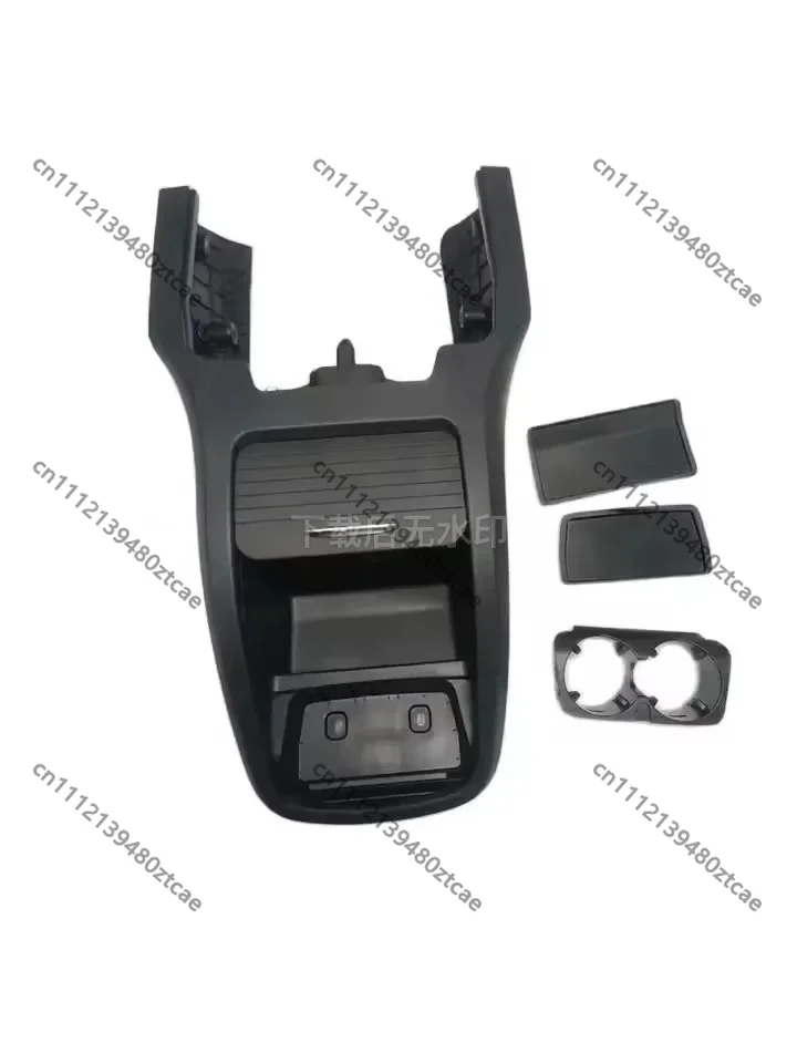 Modified Central Armrest Storage Box Fit Vito V260 V250d Car Interior Accessories With Cigarette Lighter Port Cup Holder