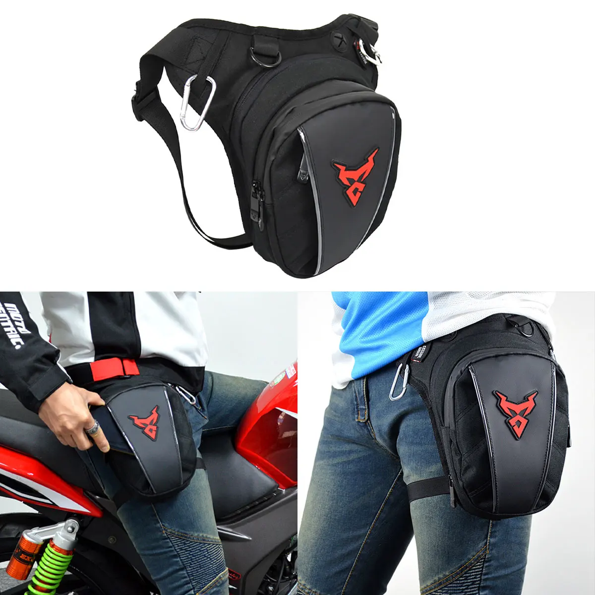 

Multi-Function Motorcycle Drop Leg side Bag Waterproof Motorcycle Bag Outdoor Casual Waist Bag Motorcycle Bike Riding Chest Bag