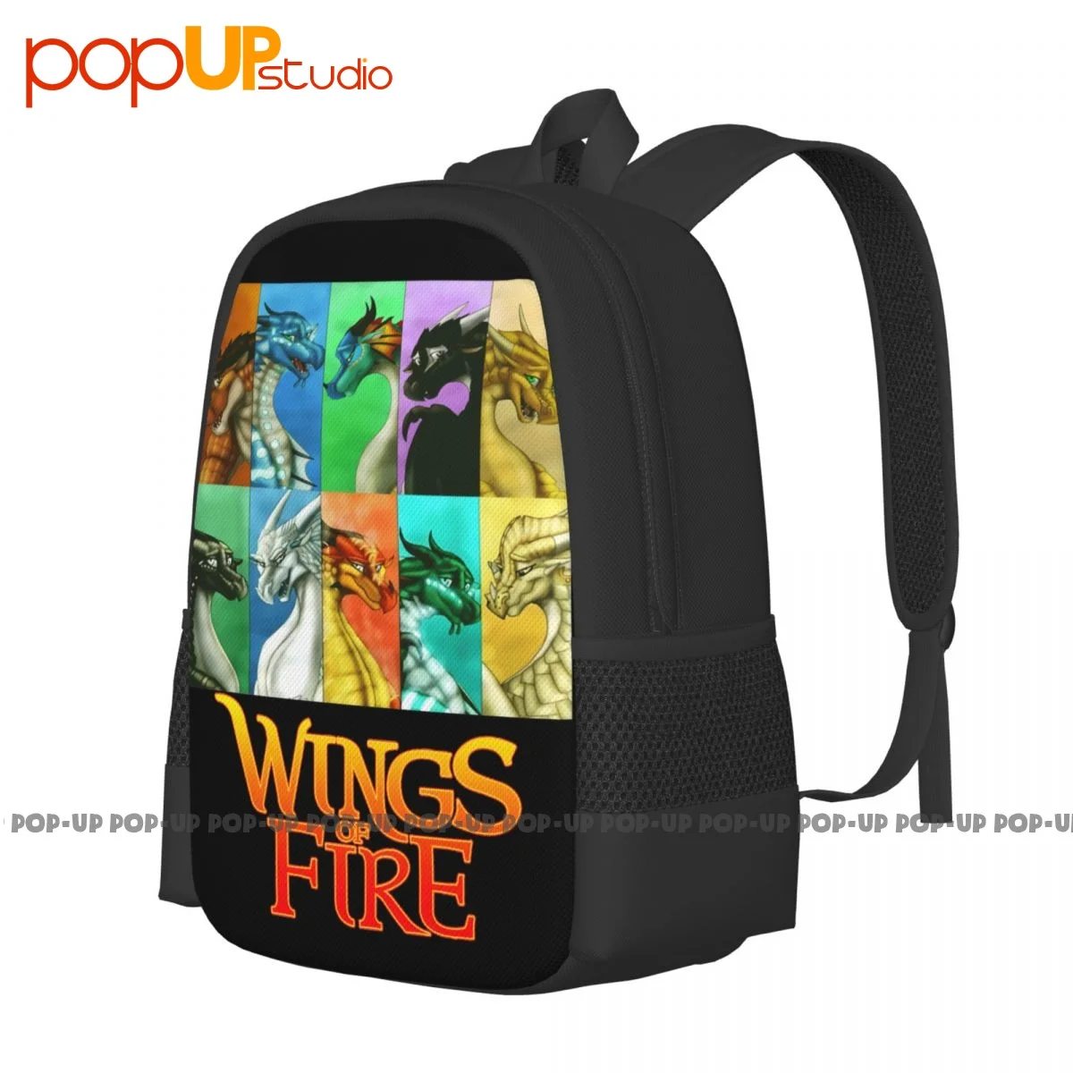 Wings Of Fire Dragonets Backpack Large Capacity Cute Art Print Gymnast Bag Riding Backpack