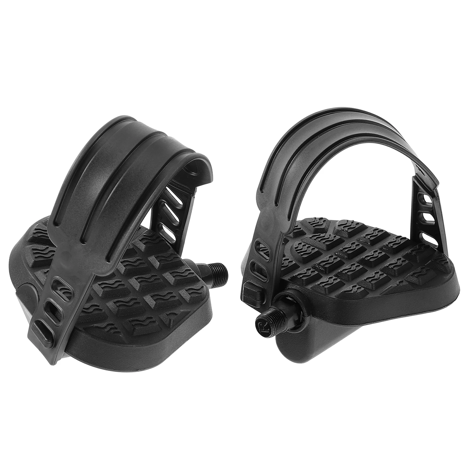 

2pcs Cycling Foot Pedal Accessories Plastic Compatible Indoor Bikes Fitness Exercise Bike Replacement Parts Stationary