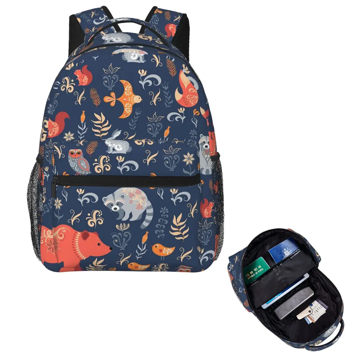 

Fairy-Tale Forest Student Backpack School Bag Hiking Travel Daypack for Boys Girls Fashion Bookbag Shoulder Bags