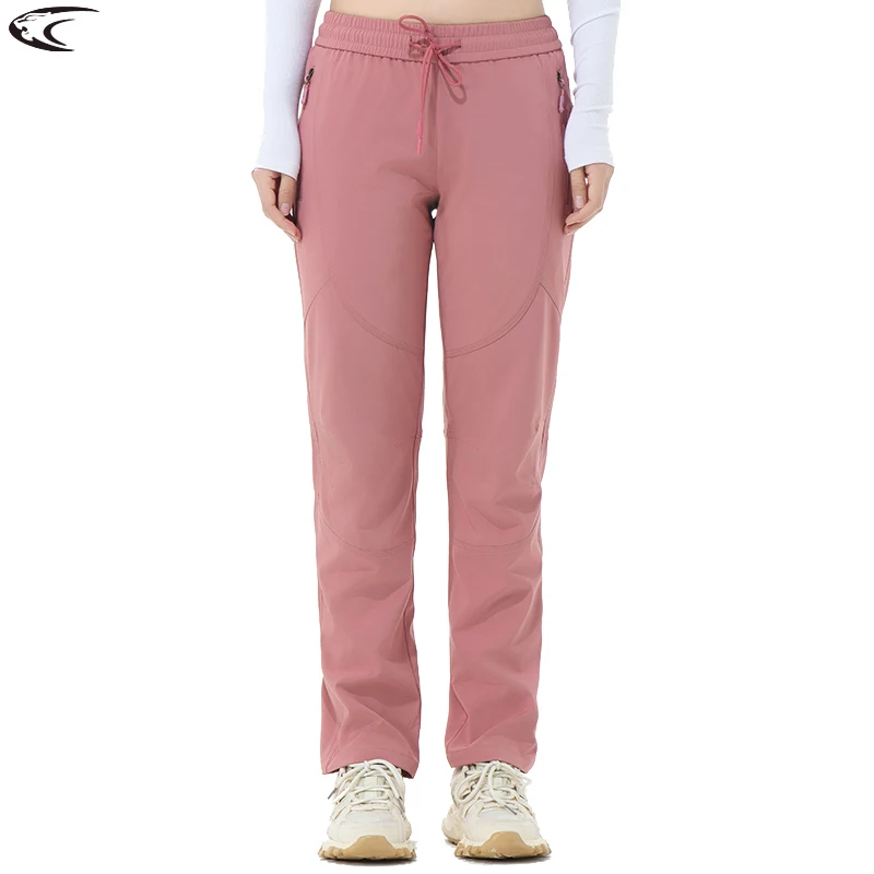 LNGXO-pantalones de senderismo para mujer, ropa impermeable para acampar, Trekking, escalada, montañismo, deportes al aire libre, Cargo, primavera y