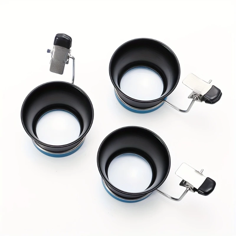 عدسة مكبرة للنظارات 5X 10X 20X مشبك على العدسة المكبرة عدسة مكبرة عملية العدسة المحمولة أداة إصلاح صانعي الساعات #5