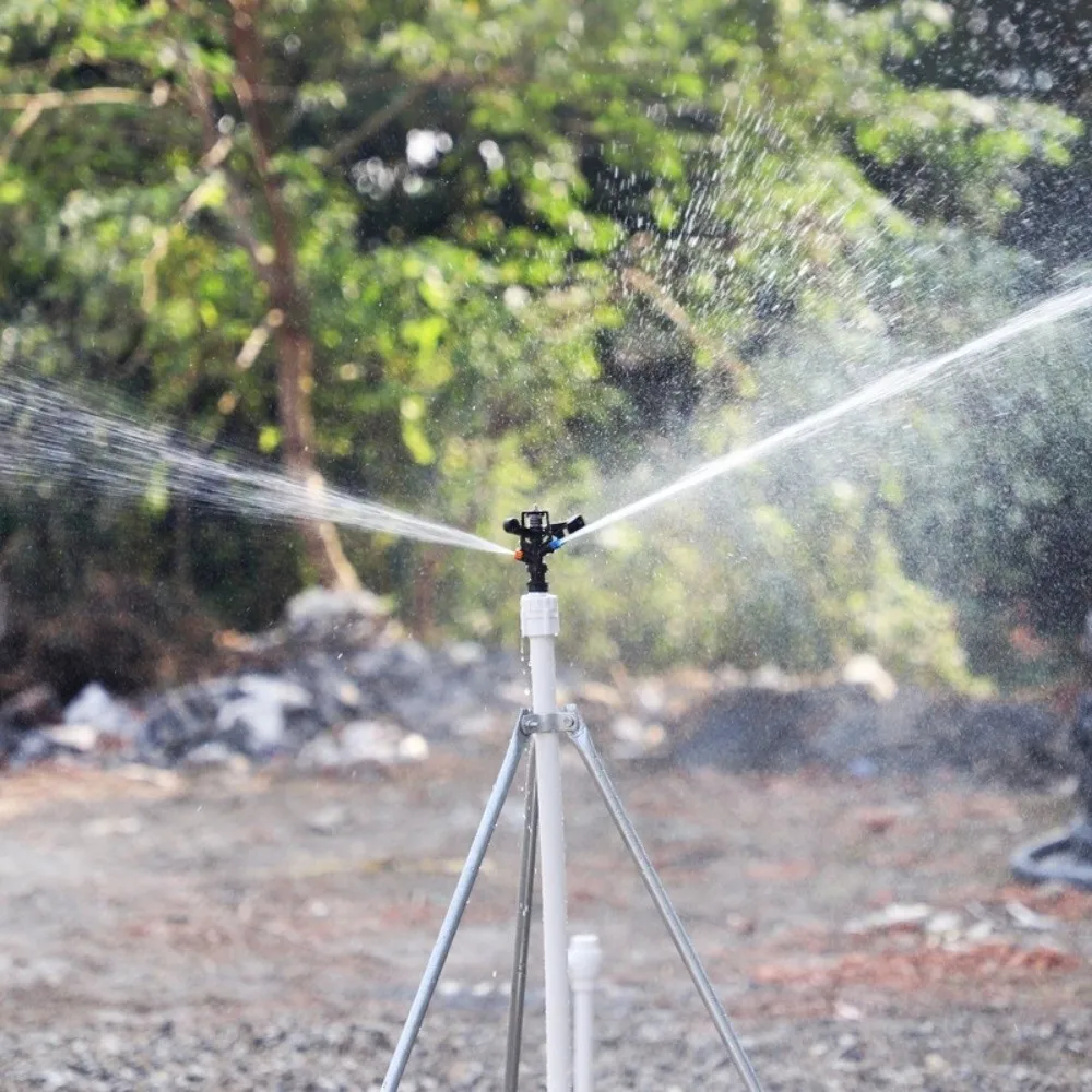 360 Degree Rotating Rocker Sprinkler 1/2 Inch Thread Adjustable Water Spray Nozzle Efficient Water Plastic Sprinkler Head