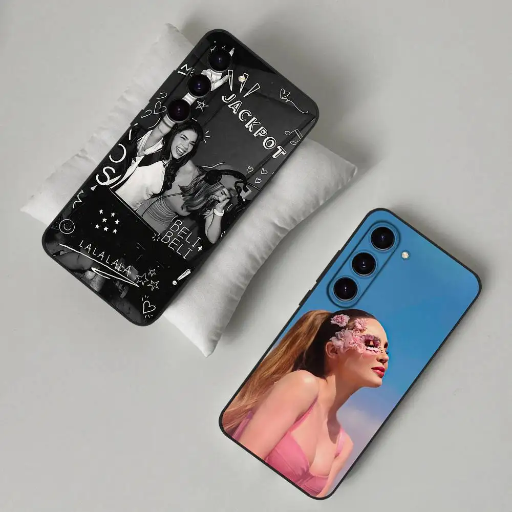 Funda de teléfono B-Belinda Singer para Samsung Galaxy S21 S22 S23 S24ULTRA S25ULTRA FE Ultra Plus5G A52S S26, funda suave
