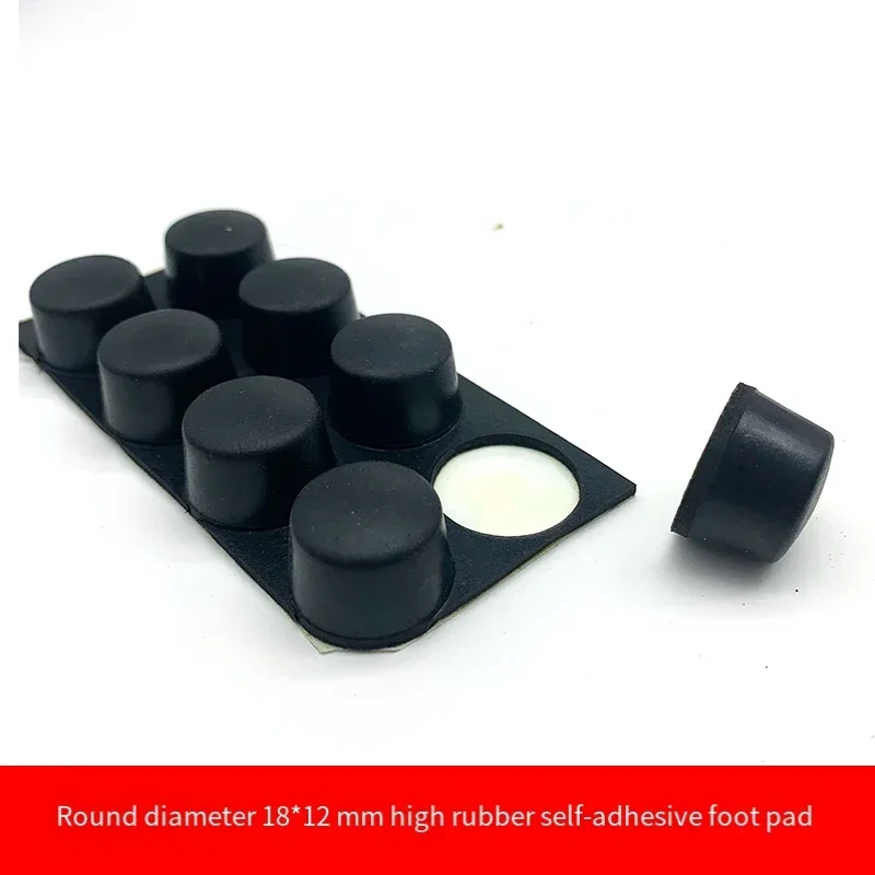 

Self-Adhesive Stick Bumper Pad Square Tall Rubber Feet For Electronics Glass Speaker Laptop Appliances Furniture Computer 1pack