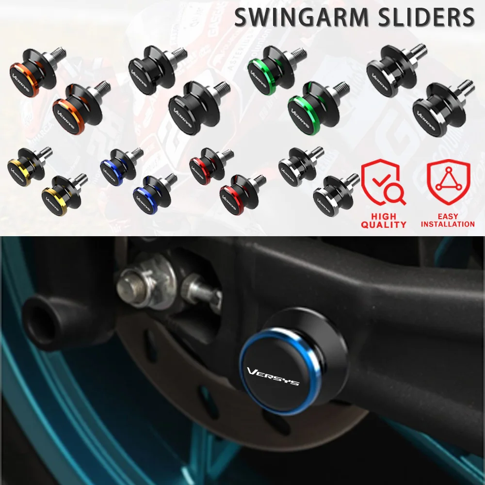 

Motorcycle Parts CNC 8mm Accessories Swingarm Spools Sliders Stand Screws For Kawasaki VERSYS-X 300 250 VERSYS 1000 SE Tourer