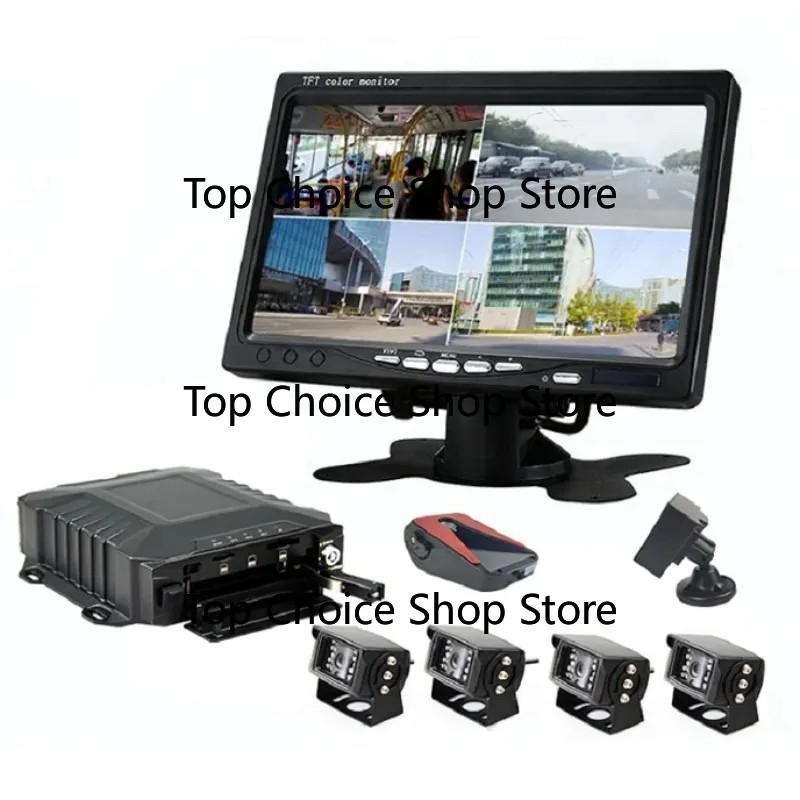 Citops 8CH AI Mobile DVR Board 4G GPS Tracking 1080P Vehicle Video Recorder