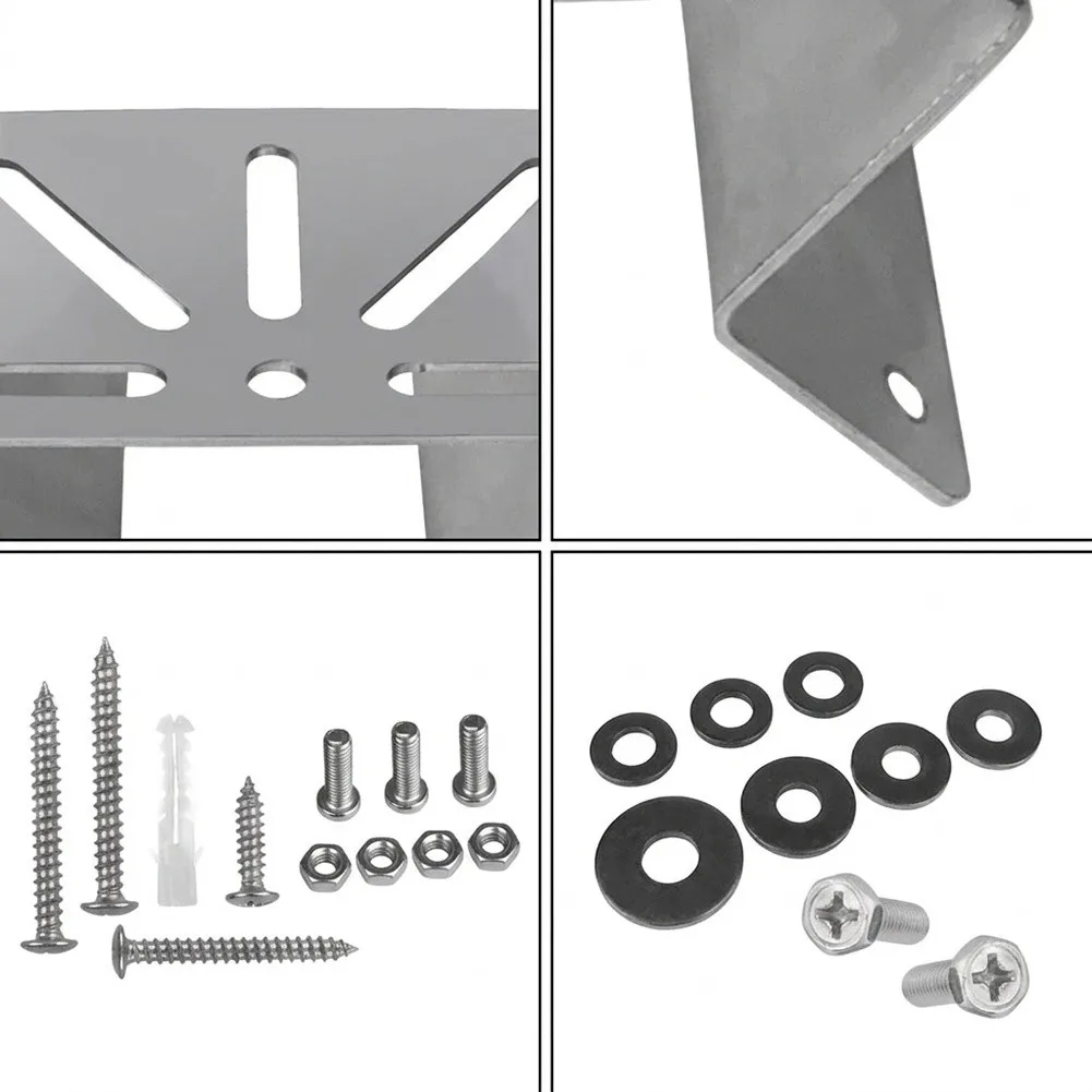 Wall Corner Mount Bracket for Eufy S340 Security Camera 270 Degree Dual Side View Duty Construction Wall Corner