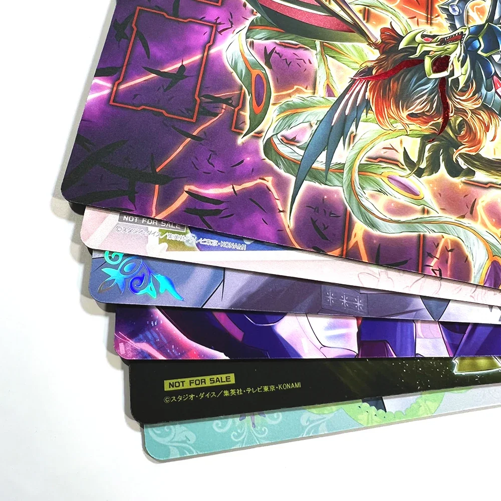 YuGiOh-tablero de papel de aluminio personalizado, alfombrilla de mesa holográfica, flores rojas de Underroot CCG, tarjeta de comercio, alfombrilla de juego, nuevo