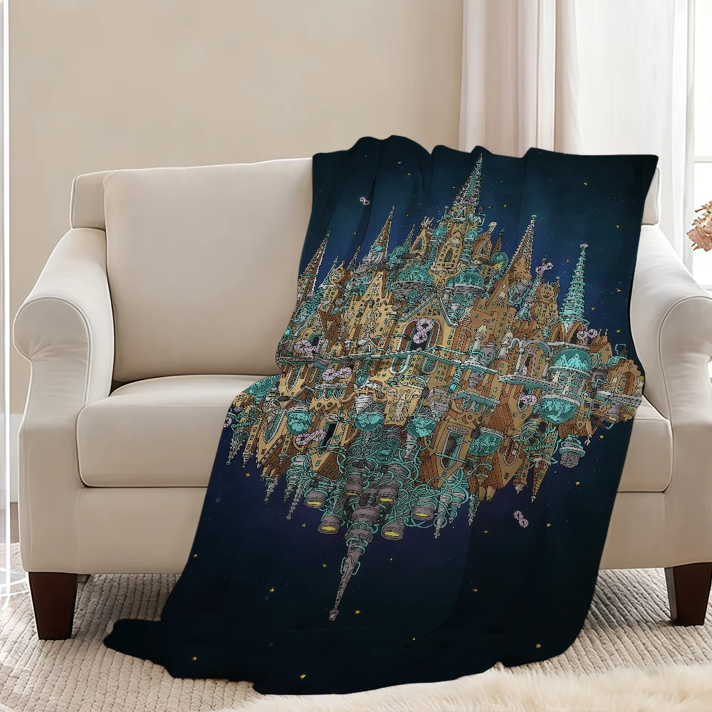 Dance Gavin Dance Pantheon Blanket Throw Super Cosy Plush Living Room Sofa Couch Childish Birthday Gifts