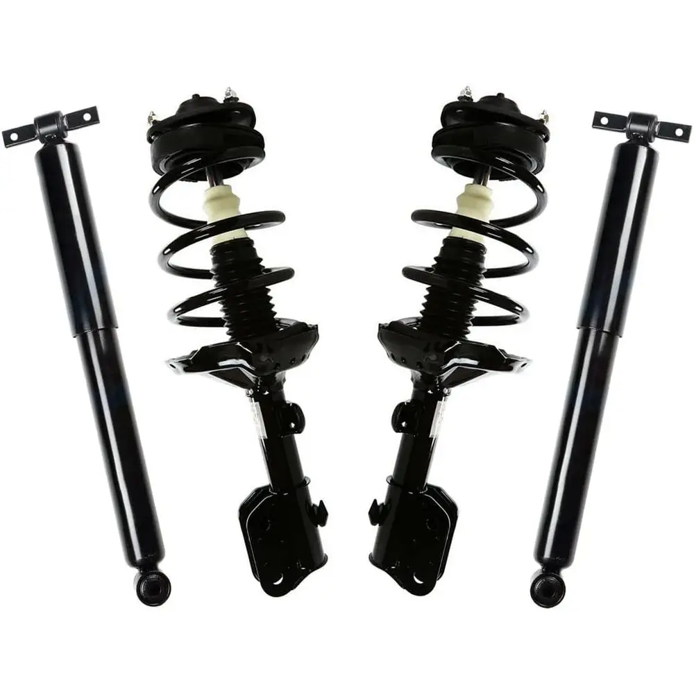 

AutoShack Front and Rear Complete Strut & Coil Spring Assemblies & Shock Absorbers - Driver and Passenger Side for Honda, Odysse