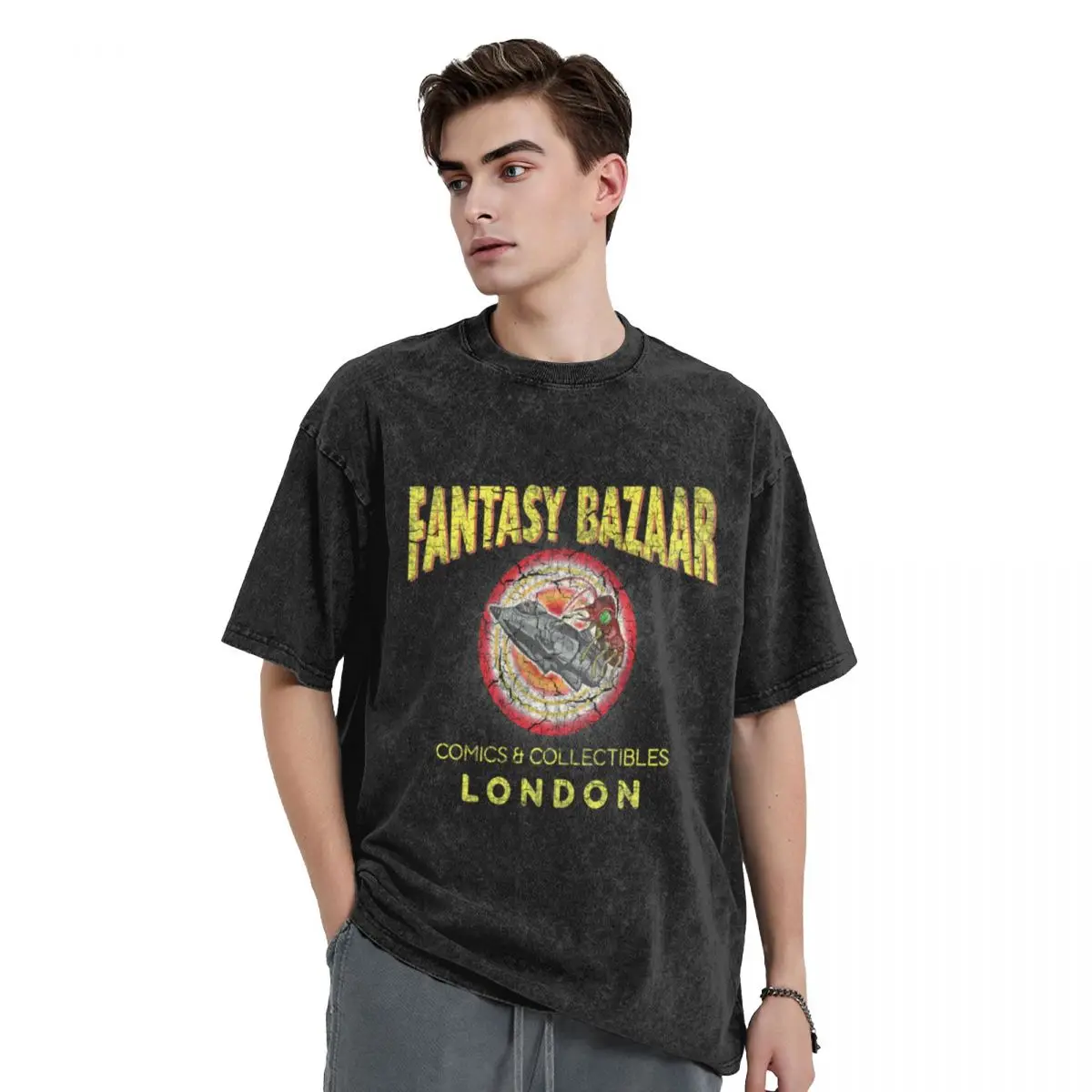 

Fantasy Bazaar (Spaced) T-Shirt shirts graphic shirts graphic tee custom shirt designer shirts tee for men