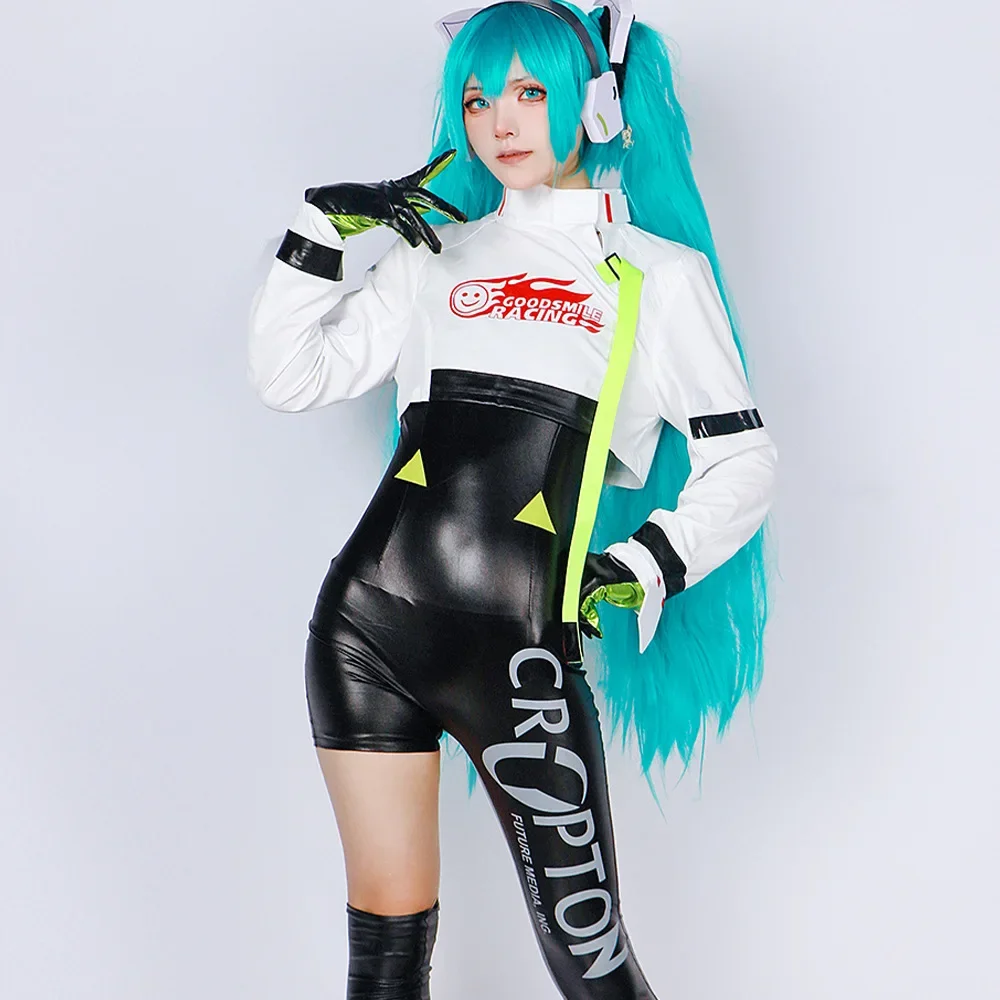 Mikuu 2022 Racing Cosplay Costumes Anime Women Game