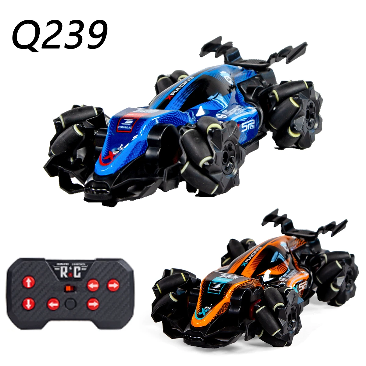 

НОВИНКА: Миниатюрная радиоуправляемая машинка 2.4G, гоночная формула-1, 4WD, трюковая дрифт-машинка на пульте управления с подсветкой, универсальные колеса, игрушка для детей Q239