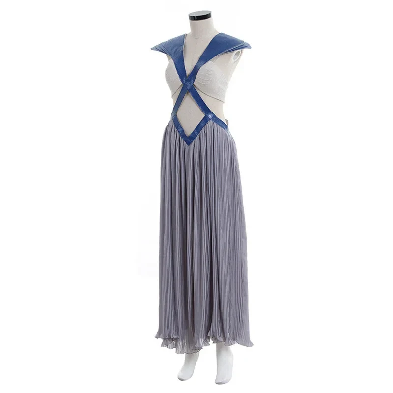 

A'6,t\4/;Viking Woman Fighting Cosplay Costume Women Sexy Crossed Backless Queen Dress Halloween Carnival Party Bal5,j'8.k/4\