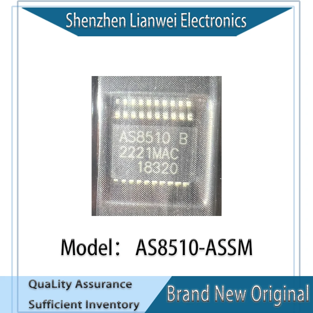 

100% New Original AS8510-ASSM AS8510 IC Chipset SSOP-20