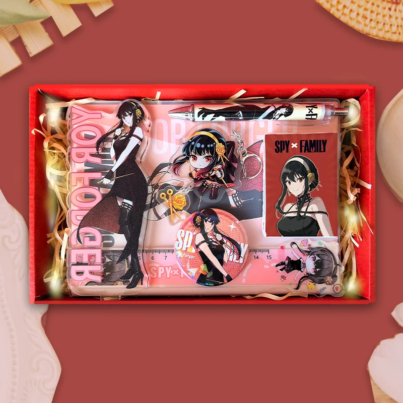 

Anime SPY×FAMILY Gifts Box Acrylic keychain Stickers Postcard Standing Plates Badge Accessaries Fans Gifts